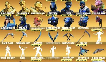 CONTA FORTNITE TRYHARD 465 SKINS