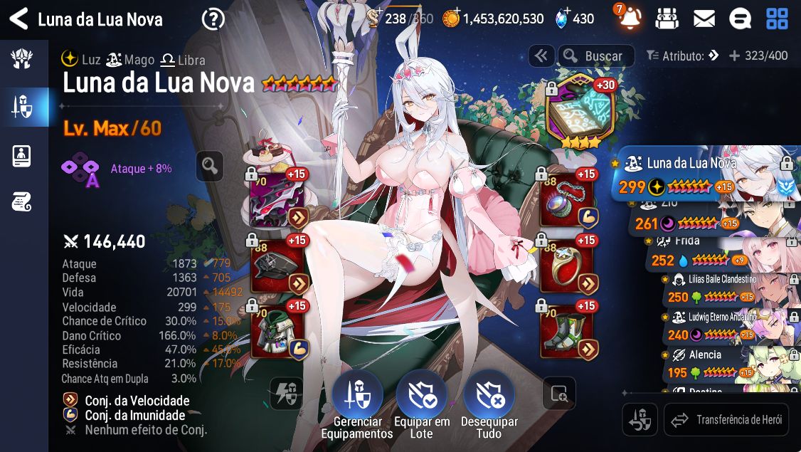 Conta Colecionador + Personagens de Collabs Antigos + 63 ML