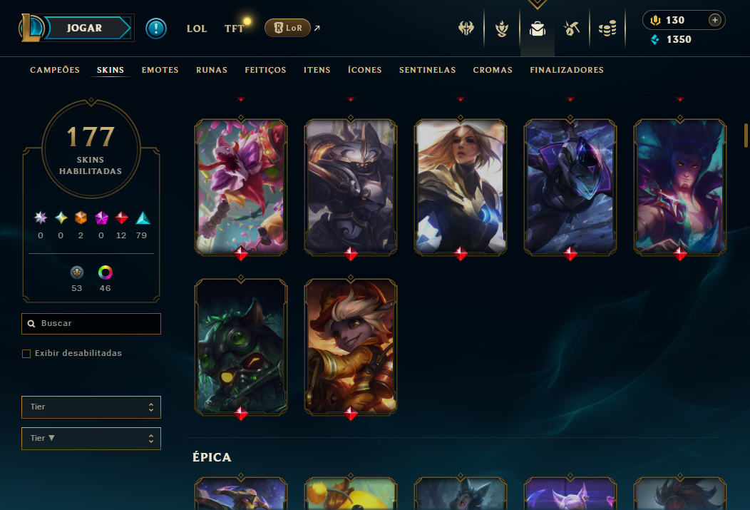 CONTA RIOT UNIFICADA (LEAGUE OF LEGENDS + VALORANT)