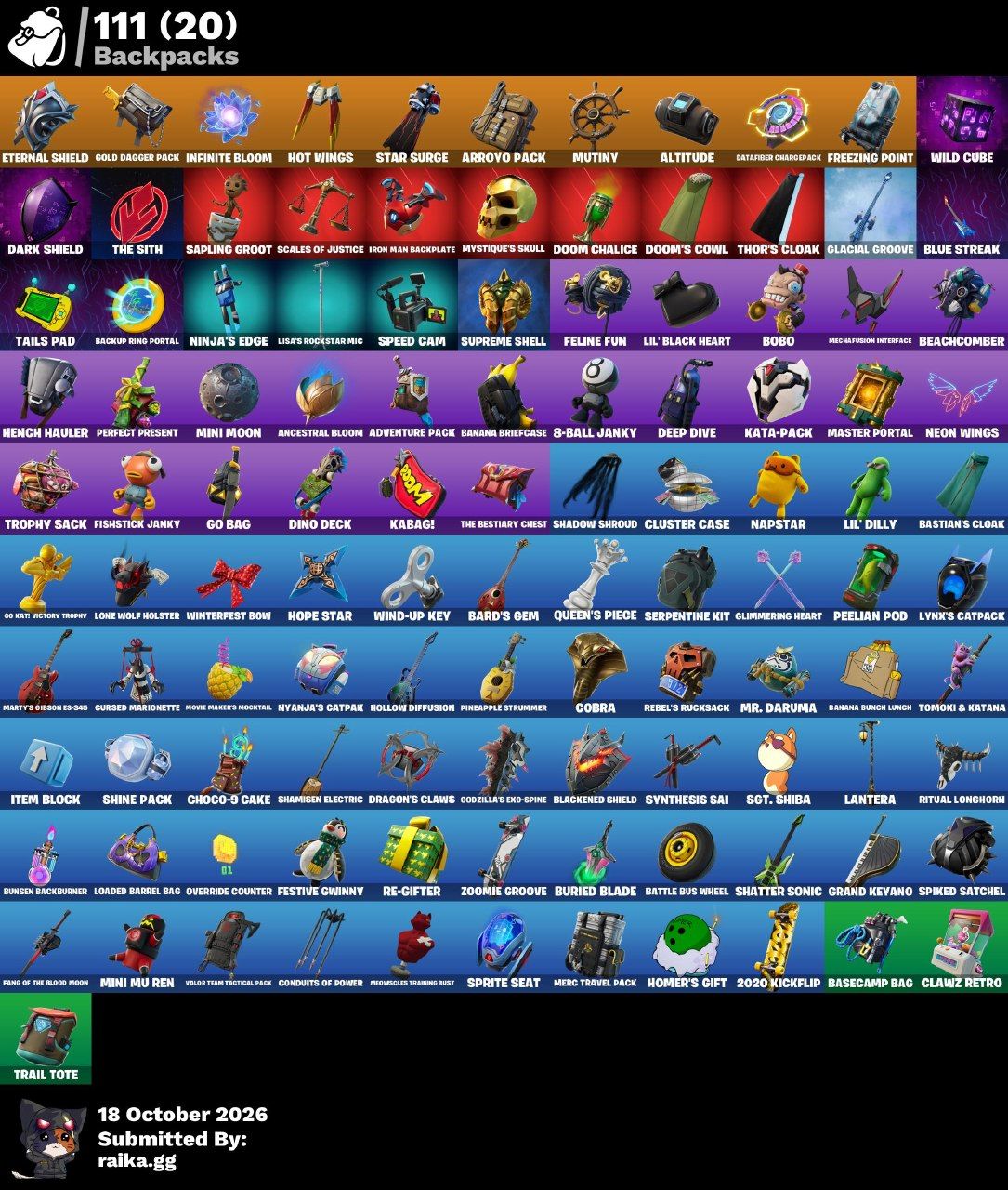 FORTNITE | PASSES ANTIGOS T7T14 | 64 SKINS | 8 EXCLUSIVOS | LVL 1627