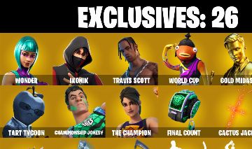 CONTA FN COM 223 SKINS-IKONIK WONDER TRAVIS SCOTT