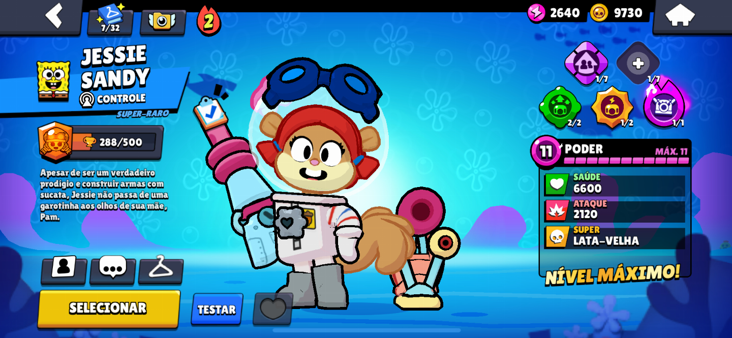 Conta de Brawl Stars muito rara com 92 Brawlers, 16 Hipers e 21 leves max