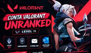 CONTA VALORANT UNRAKED LEVEL 11(EMAIL OG)