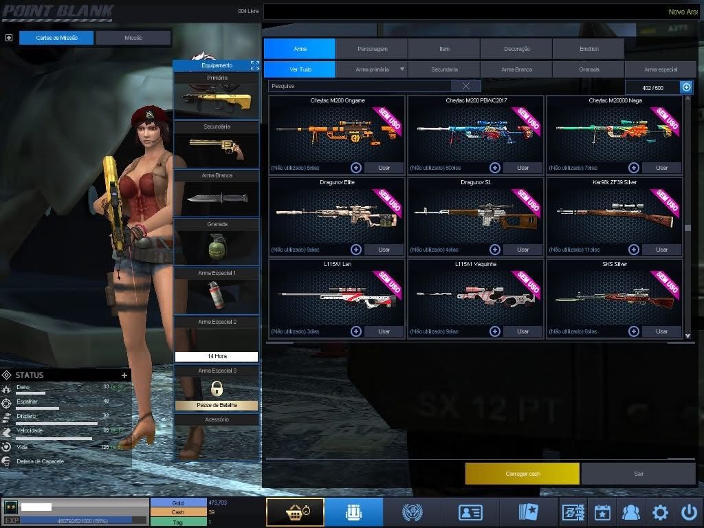Conta Point Blank Tenente Coronel 5