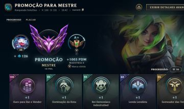 [CONTA LOL] MESTRE com skins