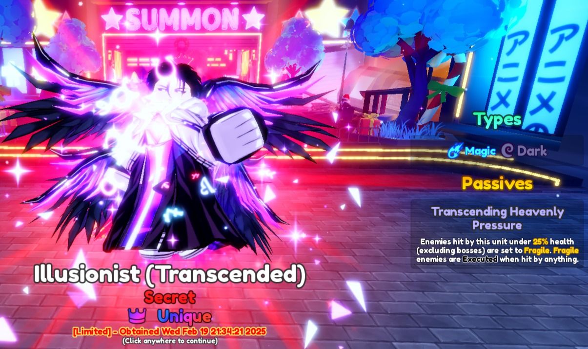CONTA COM UNIQUE NO AIZEN(SECRET) E VEGITA - ANIME ADVENTURE