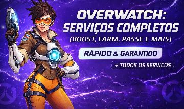 Overwatch: Serviços Completos (Boost, Farm, Passe e Mais)