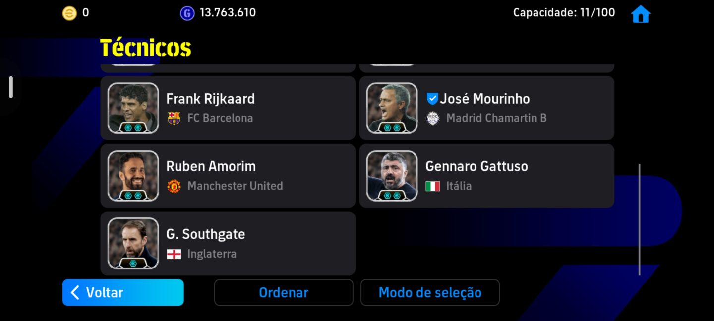 CONTA EFOOTBALL RARA NEYMAR, RONALDINHO, LAMINE YAMAL, KVARA E ETC