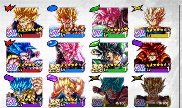 Dragon Ball Legends - 3 Legends + 7 Ultras - Acc nova
