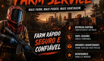 Farm de sulfur e metal (RUST) "PROMOÇÃO PARA OS 5 PRIMEIROS"