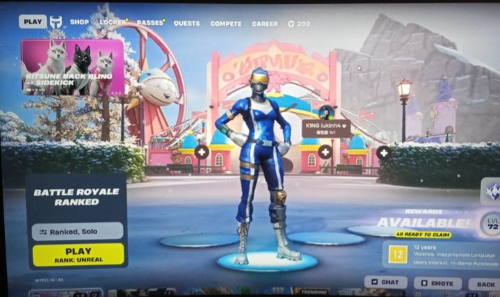 CONTA FORTNITE EXTREMAMENTE COMPLETA VENDA RÁPIDA