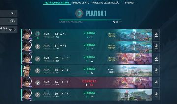 CONTA PLATINA VALORANT PERFEITA PRA SMURF