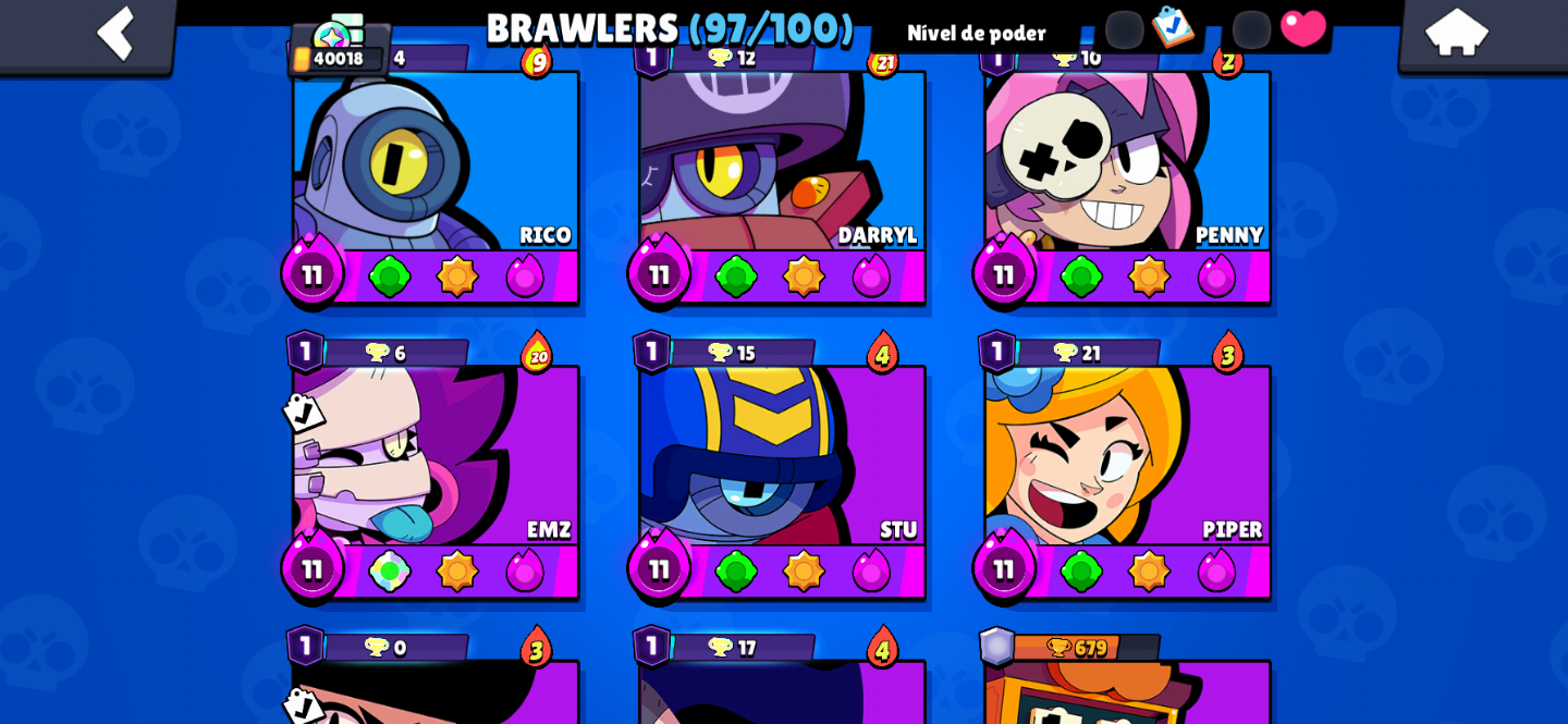 40k TROFÉUS! CONTA TOP!