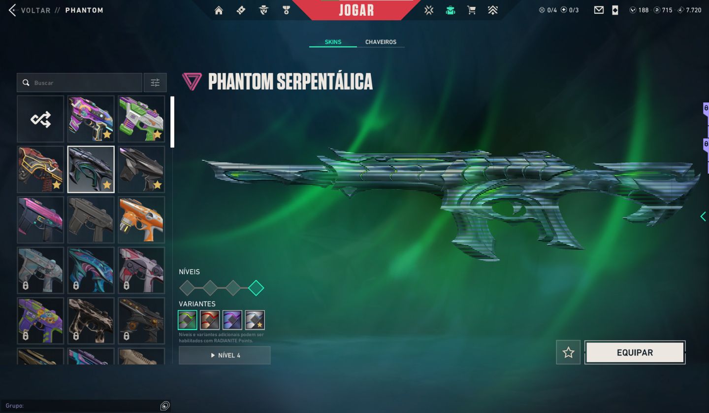 CONTA DE VALORANT ASCENDENTE COM MUITAS SKINS