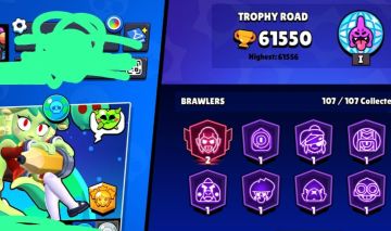 CONTA DE BRAWL STARS 62K DE TROFÈU