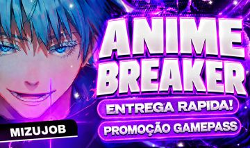 [PROMOÇÃO 20% OFF] ANIME BREAKER ROBLOX - GAMEPASS MAIS BARATAS