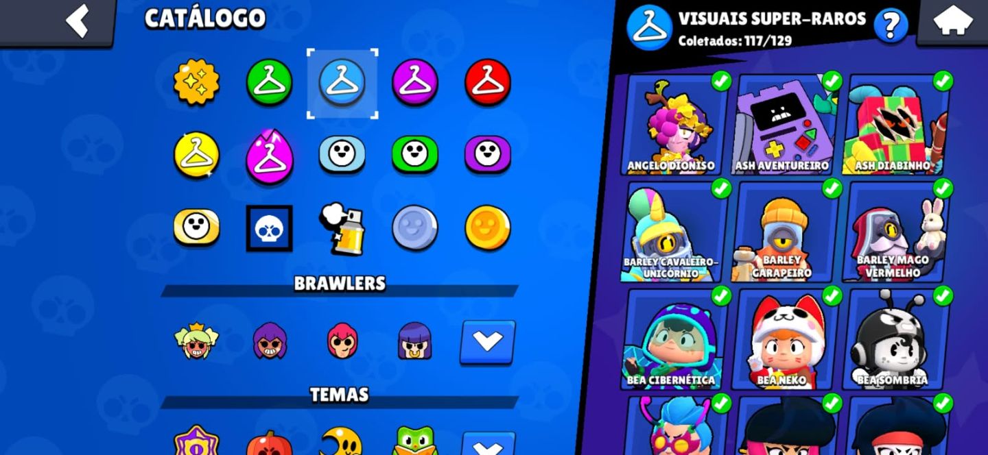 CONTA DE BRAWL STARS SHELLY ESTELAR 2018UPADA FULL 113K TROFÉUS