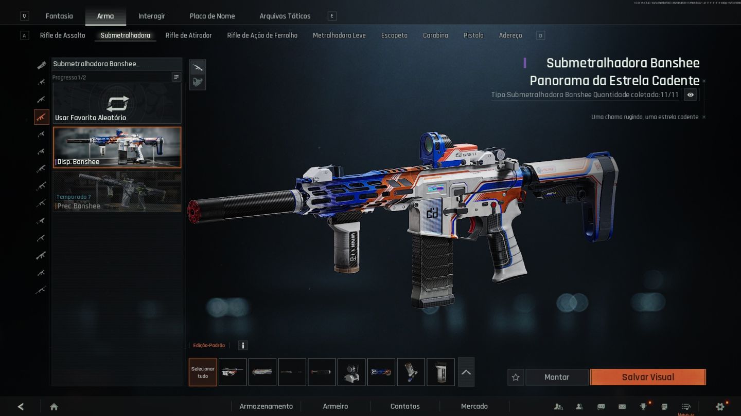 CONTA Arena Breakout Infinite - Total 55 M | Skin Armas | Acesso total - N32