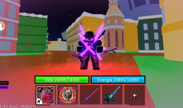 CONTA BLOX FRUITS COM DRAGON PERM!!!
