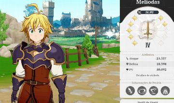 CONTA THE SEVEN DEADLY SINS ORIGIN -END GAME- MELIODAS C7 - Escanor C5 MERLIN C6