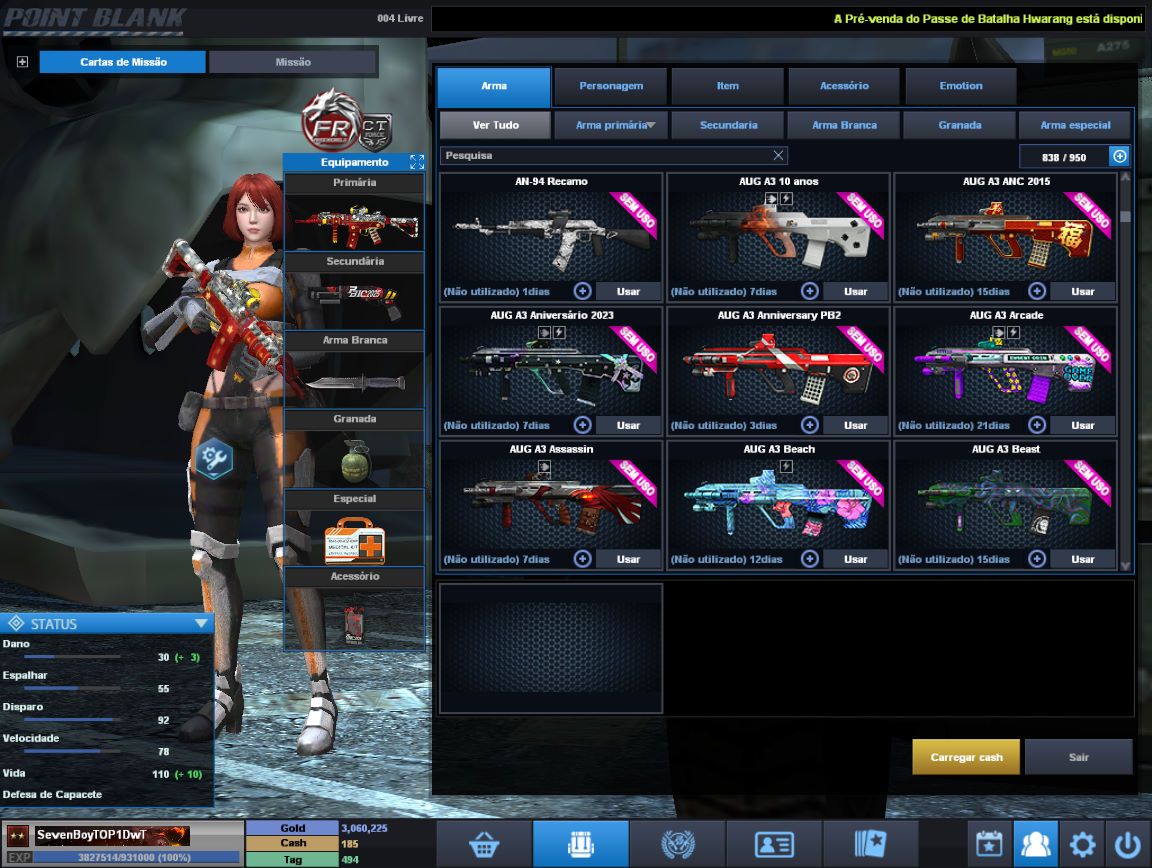 Point Blank Contas Todas as patentes