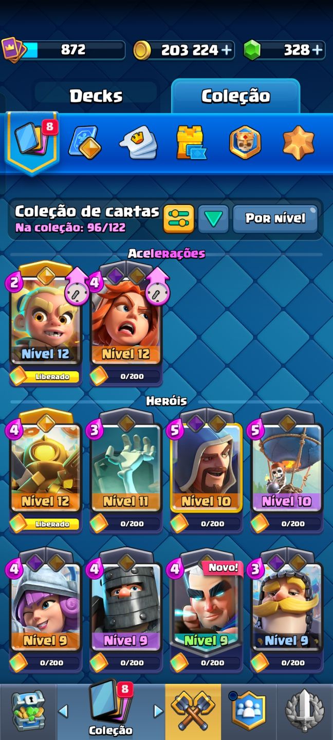 Conta de Clash 5k