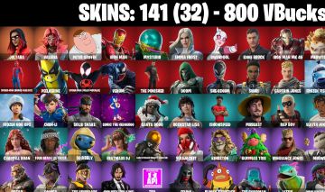 141 skins | Renegade Raider 800 Vbucks disponivel pra uso CONTA bb boa e barata