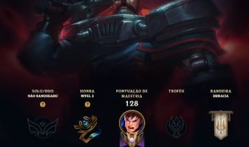 CONTA LEAGUE OF LEGENDS BR - DESDE 2017