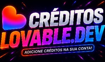 CRÉDITOS LOVABLE.DEV | DIRETO NA CONTA OU WORKSPACE | ENTREGA RÁPIDA