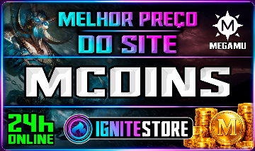 MEGAMU - MCOINS - MELHOR PREÇO DO SITE