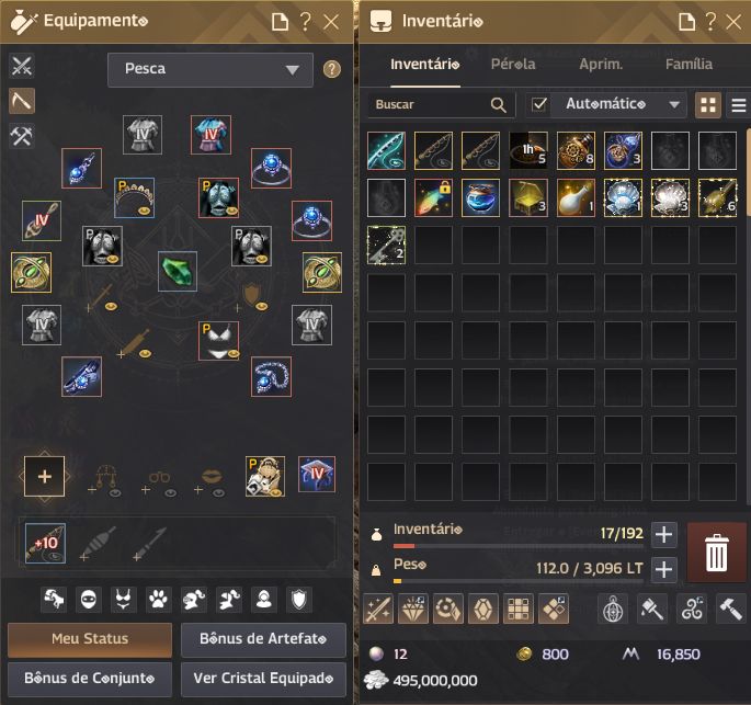 CONTA END GAME BLACK DESERT SA 851 GS