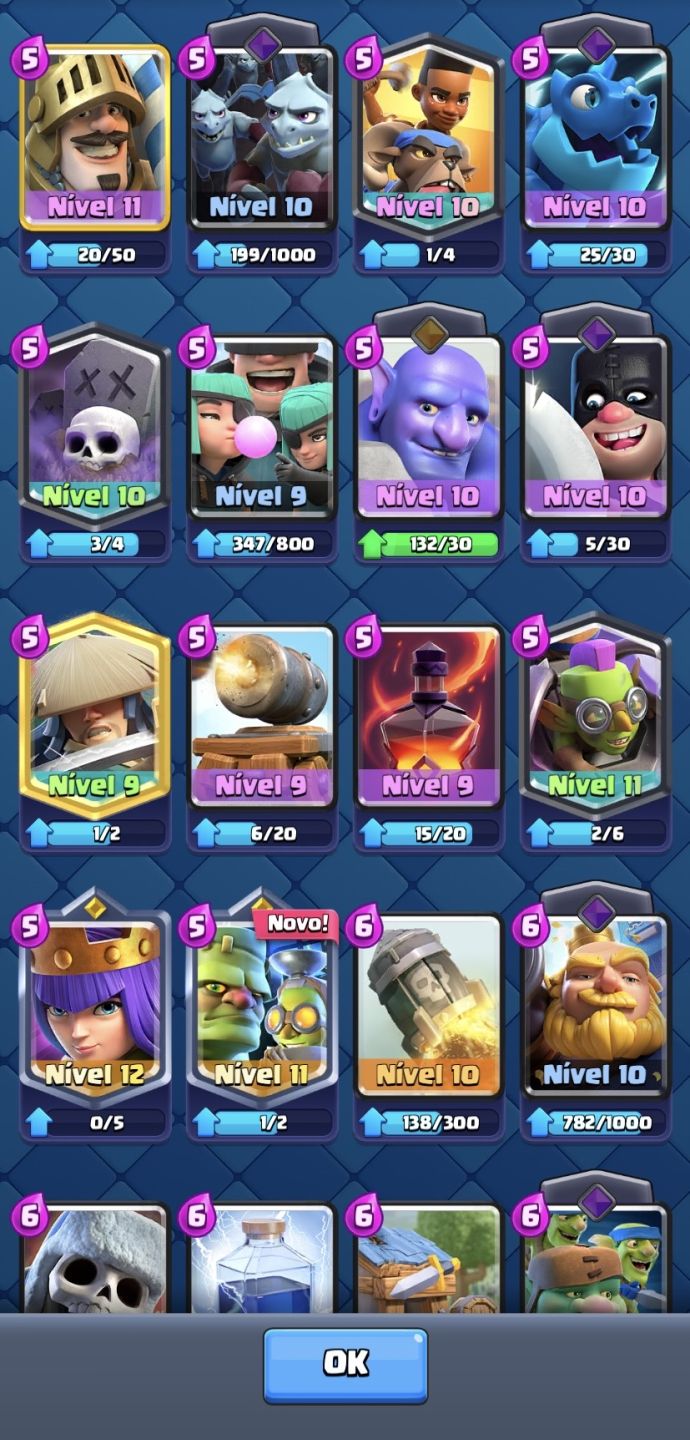 CONTA DO CLASH DE 7000 TROFÉUS!