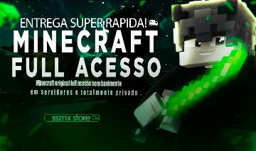 [MELHOR PREÇO!] Minecraft Java & Bedrock Full Access Permanente -ENTREGA RAPIDA!