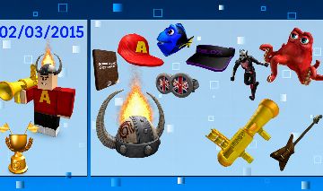 Conta Roblox 10+ offsales Não Verificada 2015 + Hiccups(Item com efeito de fogo)