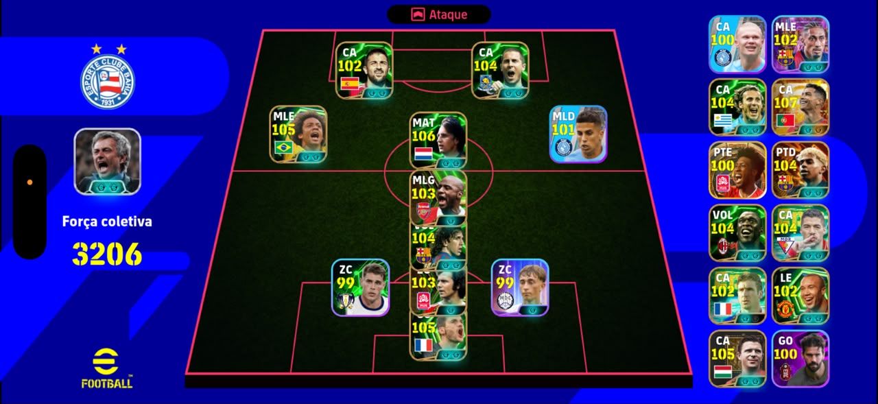 Conta antiga com vários jogadores roubados