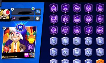 Conta Brawl Stars 38K troféis e 105 brawlers
