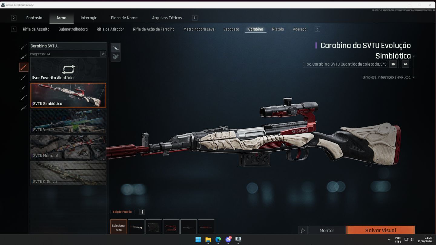 CONTA ARENA BREAKOUT | ABI | SKINS RARAS | EVITA | HK EVITA | S0 | REFJAO