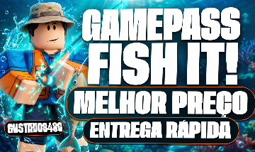 GAME PASS | FISH IT! / PEGUE O PEIXE! - ENTREGA RÁPIDA | MELHOR PREÇO!