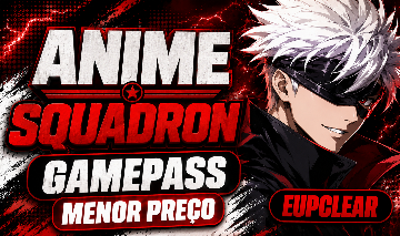 [70% OFF] ANIME SQUADRON | GAMEPASS MENOR PREÇO