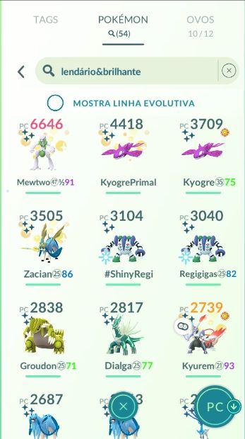 Conta TOOP Pokemon GO Lv.75 c/XP para o 80 (Lv.Maximo) e Sobra.
