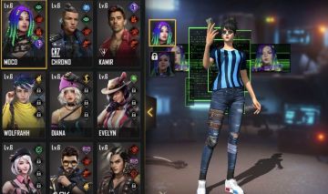 PACOTE DE TODOS OS PERSONAGENS DE FREE FIRE