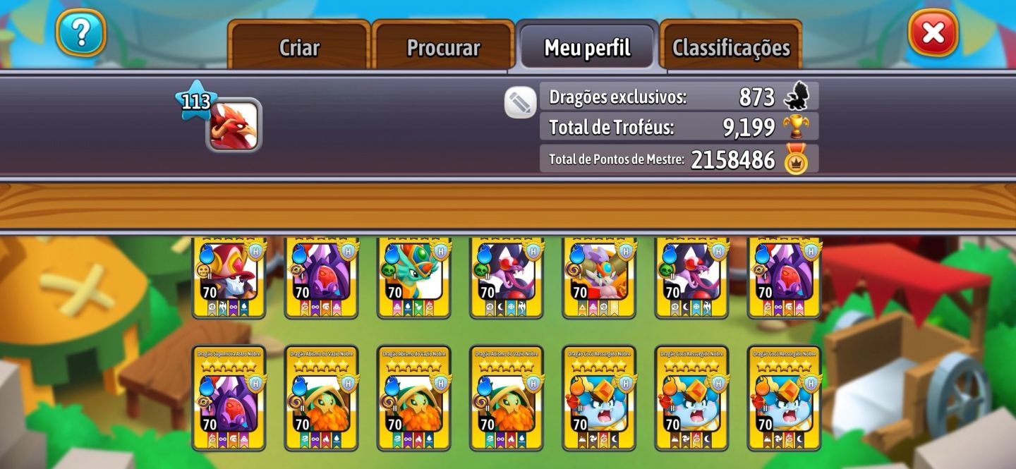 CONTA TOP DRAGON CITY - 5,28 MILHÕES DE GEMAS!