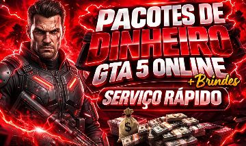 GTA V ONLINE - DINHEIRO + BRINDES EXCLUSIVOS [ ENTREGA NO MESMO DIA ]