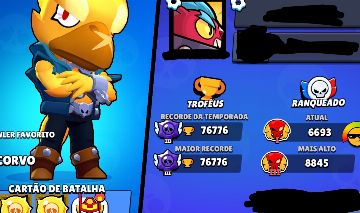 CONTA DE BRAWL STARS/CLASH ROYALE VETERANAS COM SKINS EXCLUSIVAS