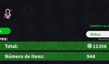 CONTA ROBLOX! muita versatilidade de roupas e personagens