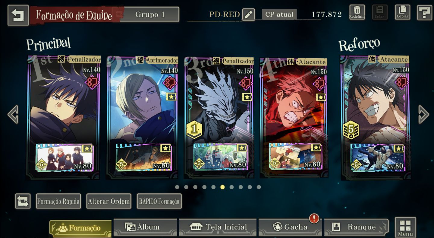 40% OFF | 19 Limitados | Todos os Personagens Nível e Grade Máxima | Lv109