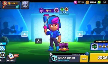 Conta Brawl Stars(Shelly Estelar)