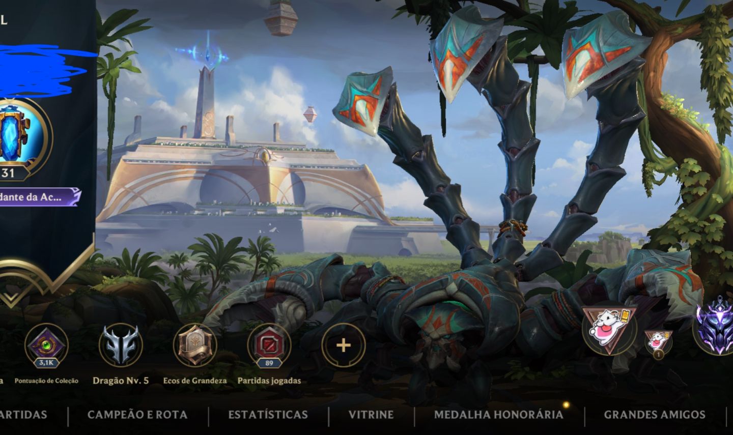 CONTA WILD RIFT DIAMANTE
