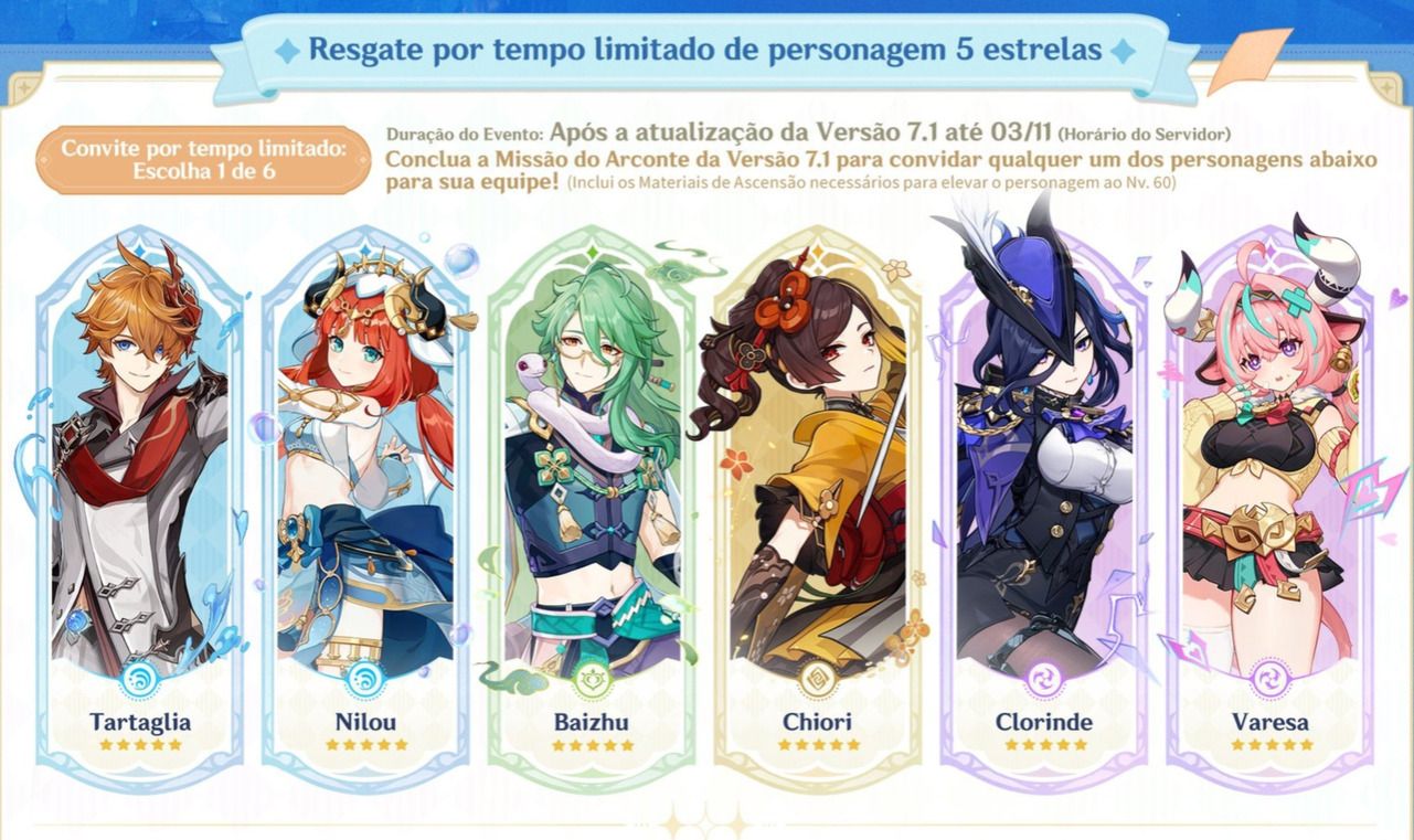 DESBLOQUEIE A RECOMPENSA DE ANIVERSÁRIO DO GENSHIN! DESBLOQUEIE UM T5