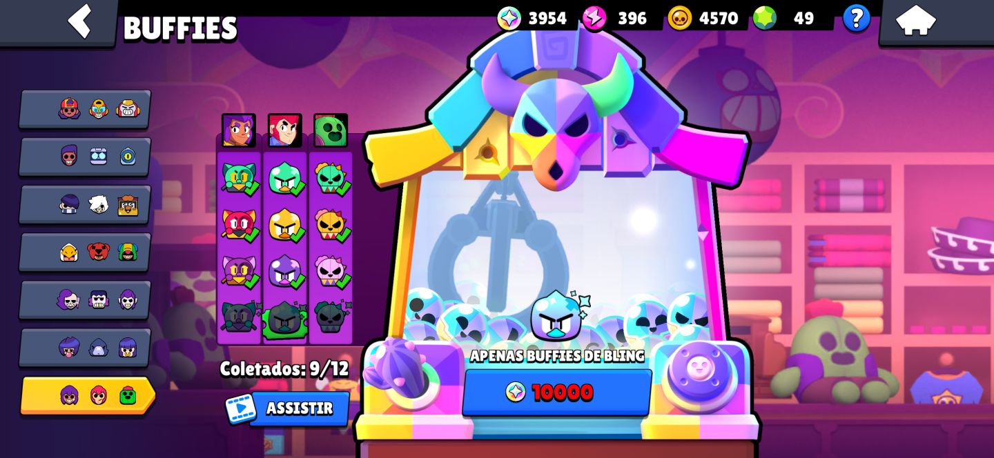 Conta TOPADA 106/106 com 57 brawl 11 com hipercarga